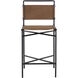 Corrigan 40.5 inch Cognac Leather Counter Stool